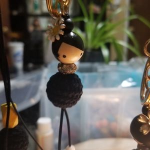 Keychain card holder